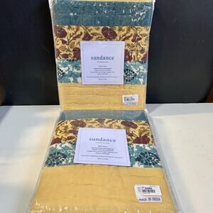 Sundace Sunstream Sham 100% Cotton Pillow Sham 86727-Euro 28”x27” Set Of Two